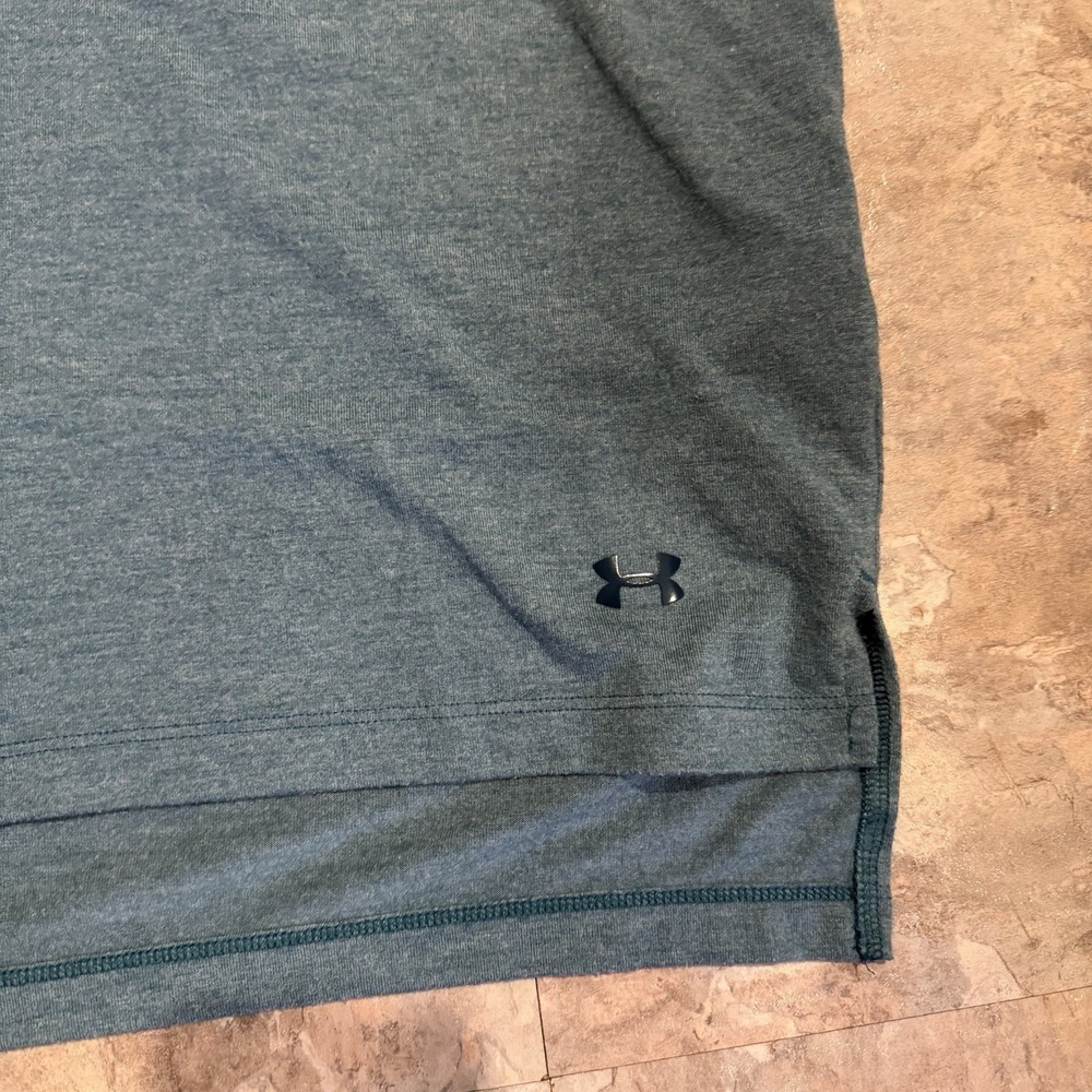 Under Armour Women's Essentials T-Shirt Tourmaline Teal /Tonal XL Cap Sleeve - Picture 4 of 8